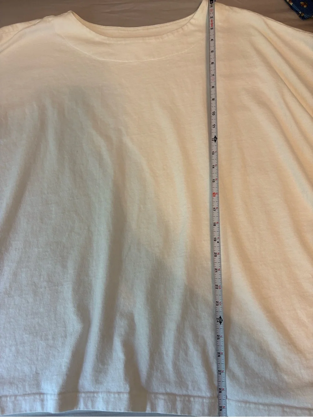 Bryn Walker White Balloon Sleeve Tunic Top Medium Made USA - Picture 9 of 9